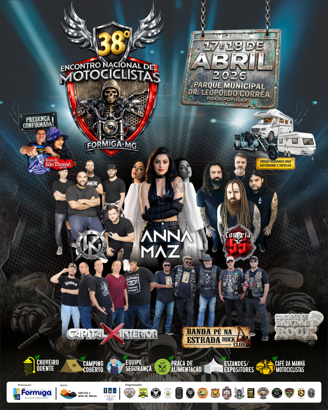 38º Encontro Nacional de Motociclistas de Formiga